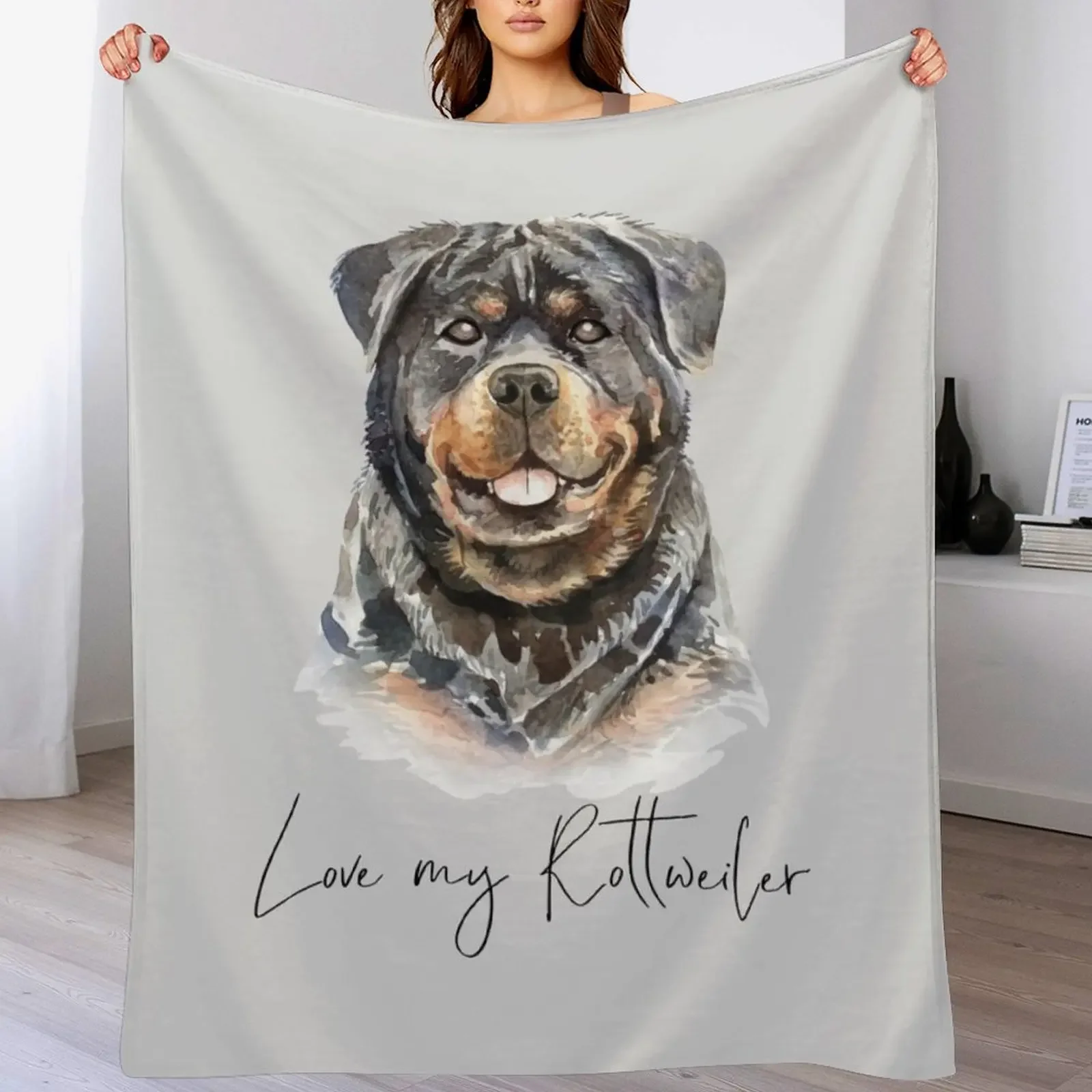 Love my Rottweiler. Dogs lovers gifts. Throw Blanket Furry decorative Designers bed plaid Blankets
Love my Rottweiler. Dogs lovers gifts. Throw Blanket Furry decorative Designers bed plaid Blankets