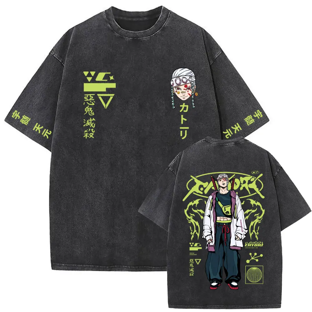 Anime Demon Slayer Uzui Tengen Washed Vintage T-shirt Funny Muscle Rat Tshirt Men Women Fashion Manga Cosplay Oversized T Shirts
Anime Demon Slayer Uzui Tengen Washed Vintage T-shirt Funny Muscle Rat Tshirt Men Women Fashion Manga Cosplay Oversized T Shirts