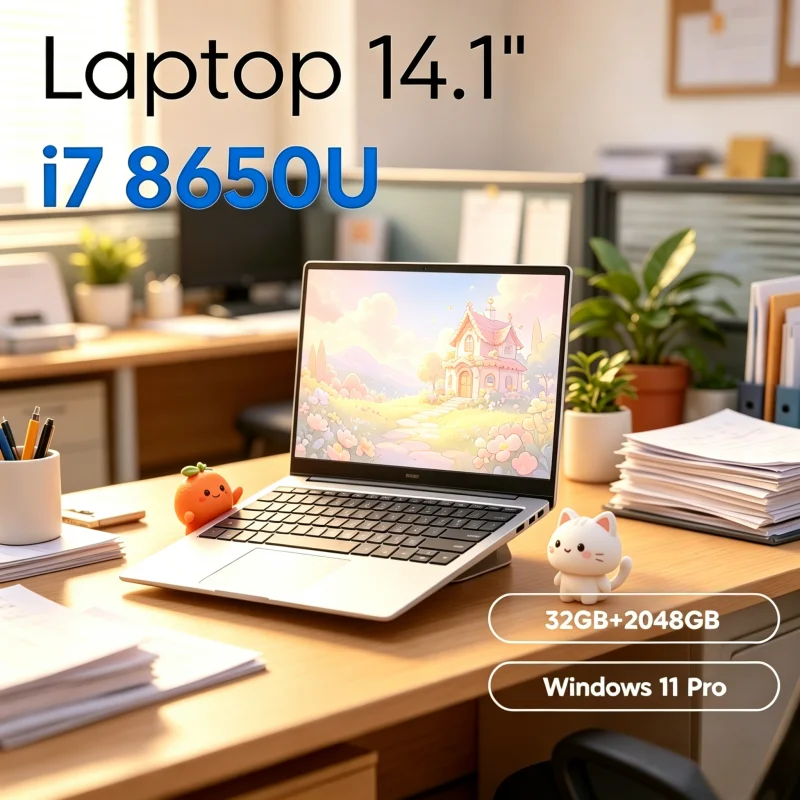 Ingenious 2026 Unbreakable 14.1" Refined Slim Laptop Intel Core I7-8650U 32GB RAM 2TB M.2 SSD Windows 11 Pro Dwelling Wise
Ingenious 2026 Unbreakable 14.1" Refined Slim Laptop Intel Core I7-8650U 32GB RAM 2TB M.2 SSD Windows 11 Pro Dwelling Wise