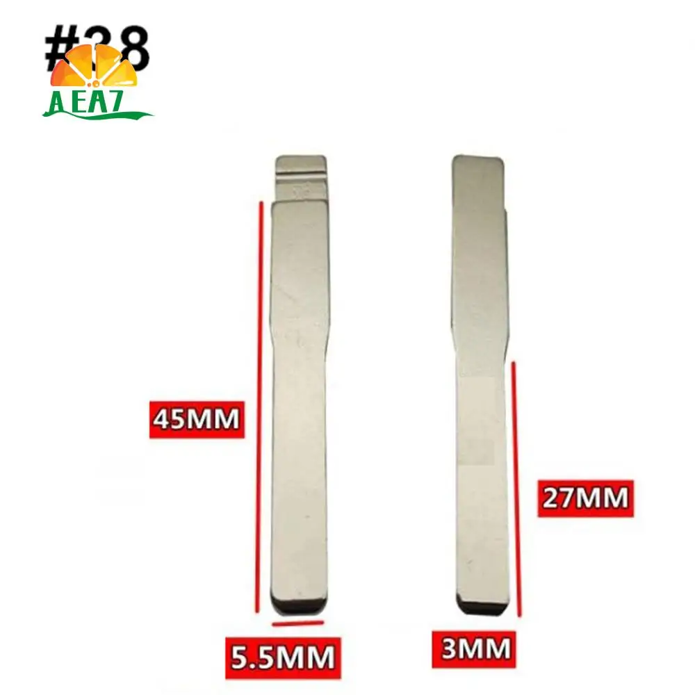 AEA7-10Pcs Metal Uncut Flip KD Remote Car Key Blade HU101 No.38 KD Key Blade For Ford Fusion Focus Mondeo Land Rover Jaguar
AEA7-10Pcs Metal Uncut Flip KD Remote Car Key Blade HU101 No.38 KD Key Blade For Ford Fusion Focus Mondeo Land Rover Jaguar
