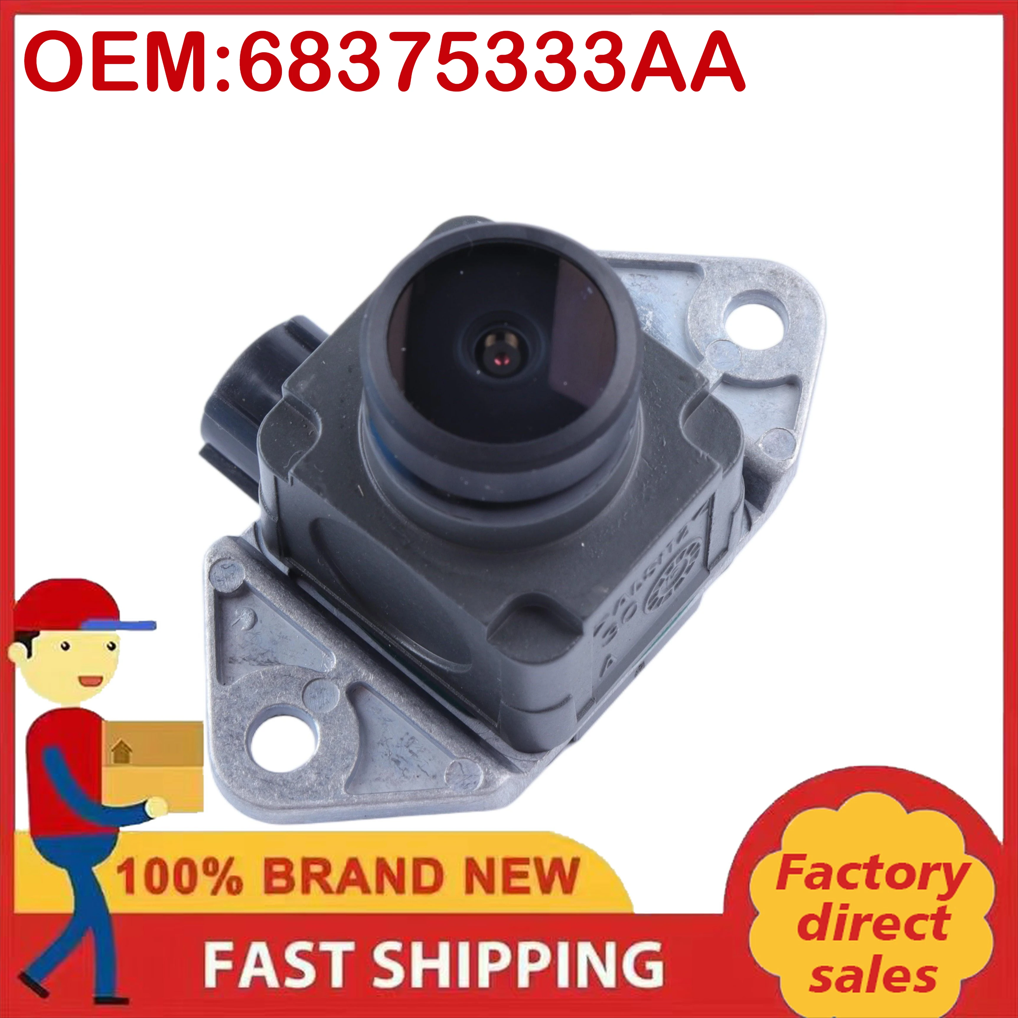 68375333AA Reverse Park Assist Camera Replacement Compatible with Jeep Grand Cherokee 2014-2015 68137943AD
68375333AA Reverse Park Assist Camera Replacement Compatible with Jeep Grand Cherokee 2014-2015 68137943AD