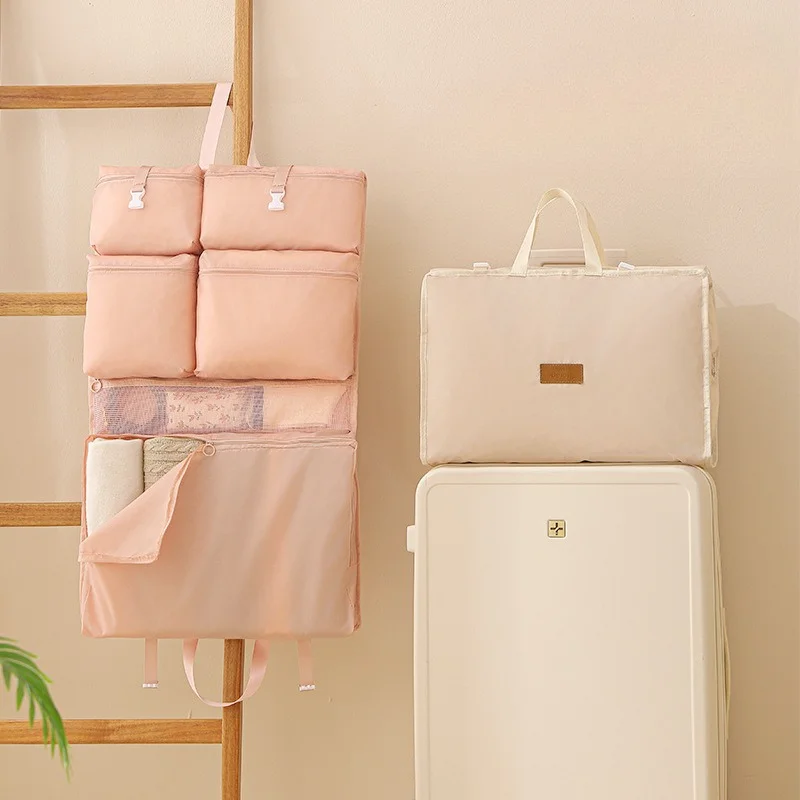 Travel Hanging Storage Bag, Clothes Sorting Organizer Box, Large-capacity Portable Luggage Storage Bag for Business Trips
Travel Hanging Storage Bag, Clothes Sorting Organizer Box, Large-capacity Portable Luggage Storage Bag for Business Trips