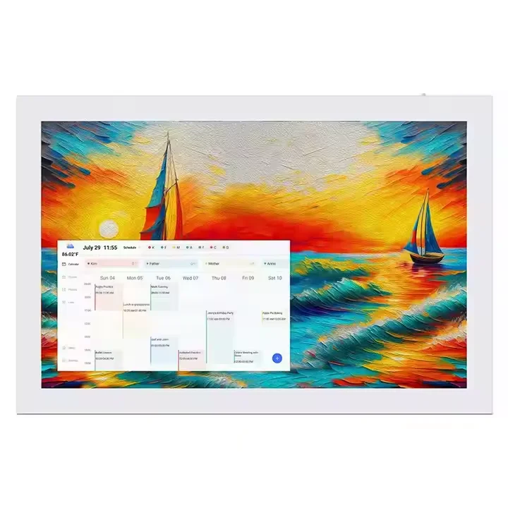 15.6Inch WiFi Wall Digital Calendar,Full HD Touchscreen Interactive Display For Family Schedules-Wall And Desk Mountable Planner
15.6Inch WiFi Wall Digital Calendar,Full HD Touchscreen Interactive Display For Family Schedules-Wall And Desk Mountable Planner