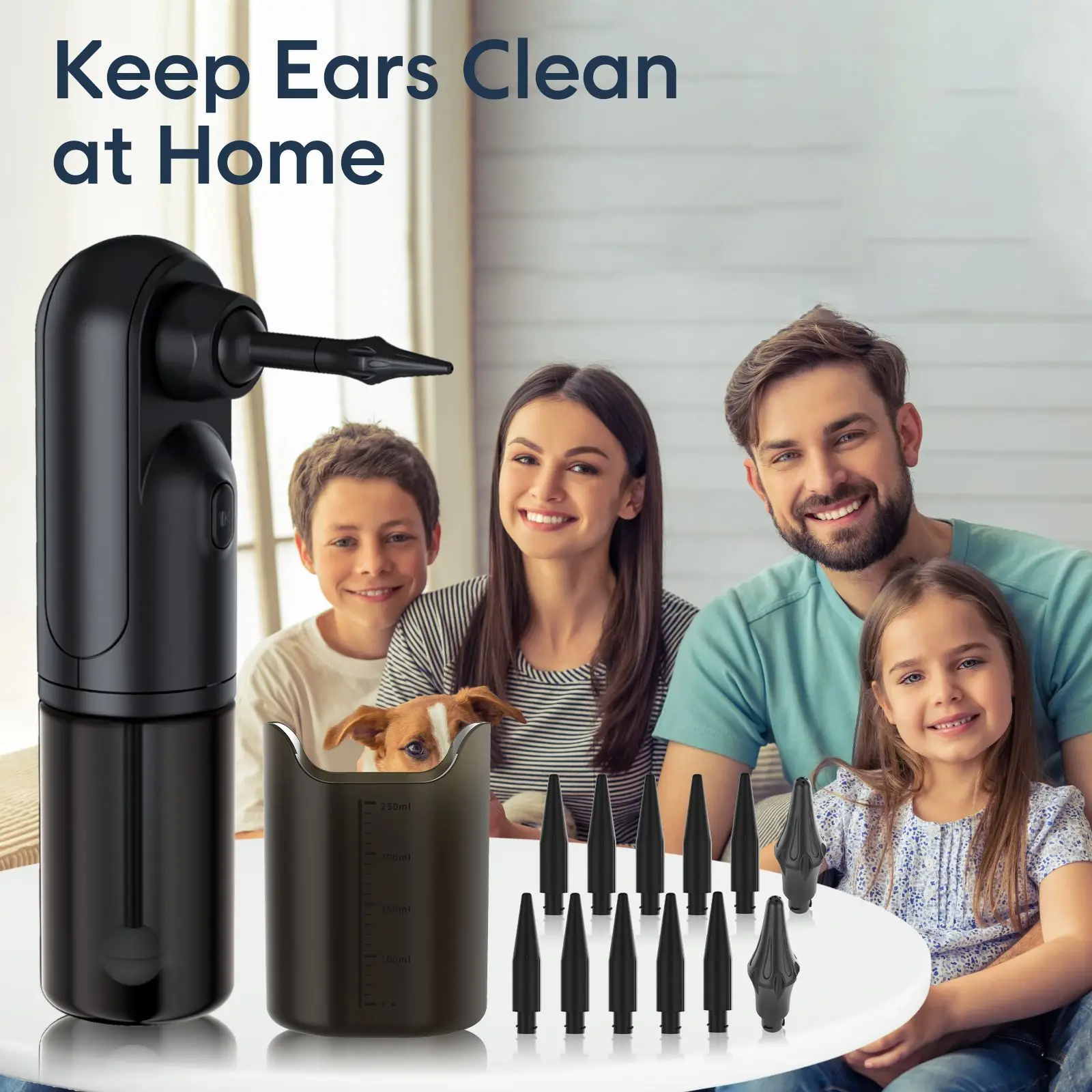 Electric Ear Cleaner Kit 4 Pressure Modes Ear Wax Removal Health Care Water Irrigation Ear Washer For Adults Child Ear Cleaner
Electric Ear Cleaner Kit 4 Pressure Modes Ear Wax Removal Health Care Water Irrigation Ear Washer For Adults Child Ear Cleaner