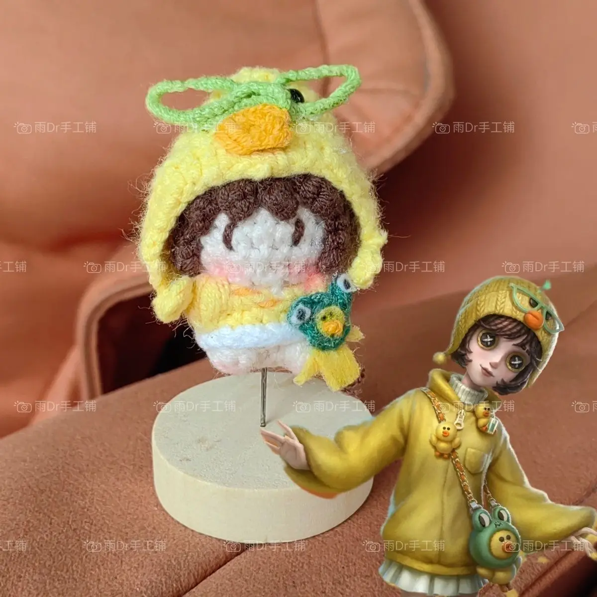 Anime Identity Ⅴ Tracy Reznik Mechanic Cosplay Cartoon Crocheting Keychain Ornament Handmade Keyring Prop Accessory Gift
Anime Identity Ⅴ Tracy Reznik Mechanic Cosplay Cartoon Crocheting Keychain Ornament Handmade Keyring Prop Accessory Gift