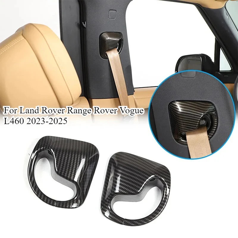 ABS Carbon Fiber For Land Rover Range Rover Vogue L460 2023-2025 Car Front Seat Belt Cover Trim Sticker Interior Car Accessories
ABS Carbon Fiber For Land Rover Range Rover Vogue L460 2023-2025 Car Front Seat Belt Cover Trim Sticker Interior Car Accessories