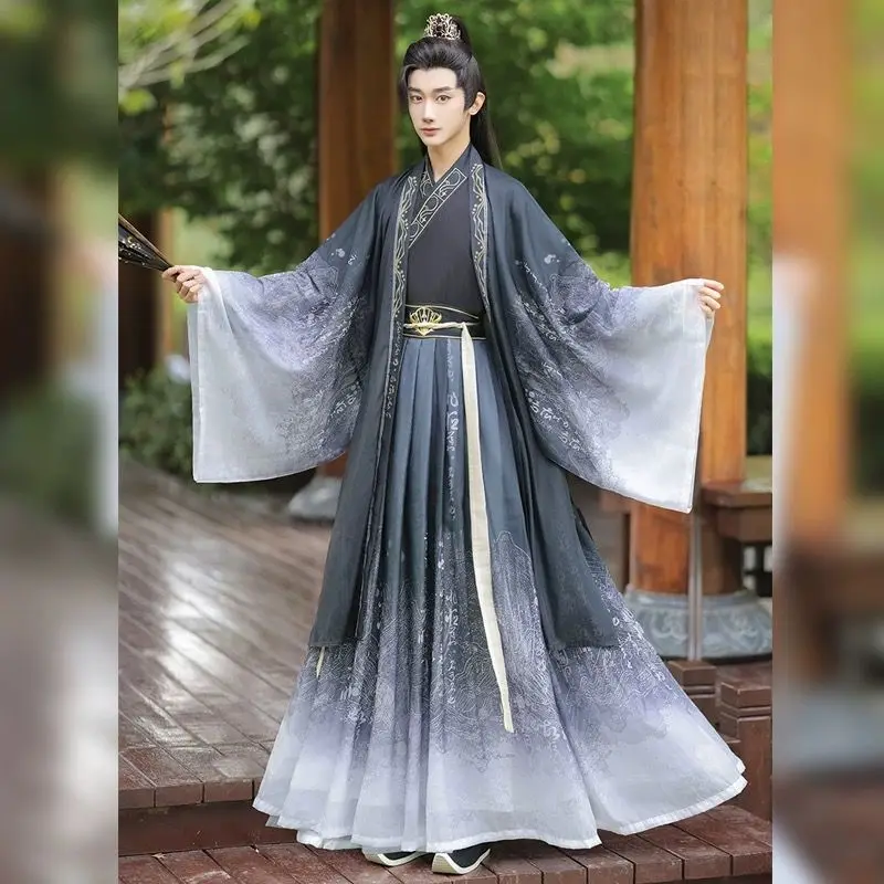 Негабаритный костюм ханьфу 3XL, мужской китайский винтажный костюм для косплея, мужской карнавальный костюм ханьфу, наряд больших размеров 3XL
Негабаритный костюм ханьфу 3XL, мужской китайский винтажный костюм для косплея, мужской карнавальный костюм ханьфу, наряд больших размеров 3XL