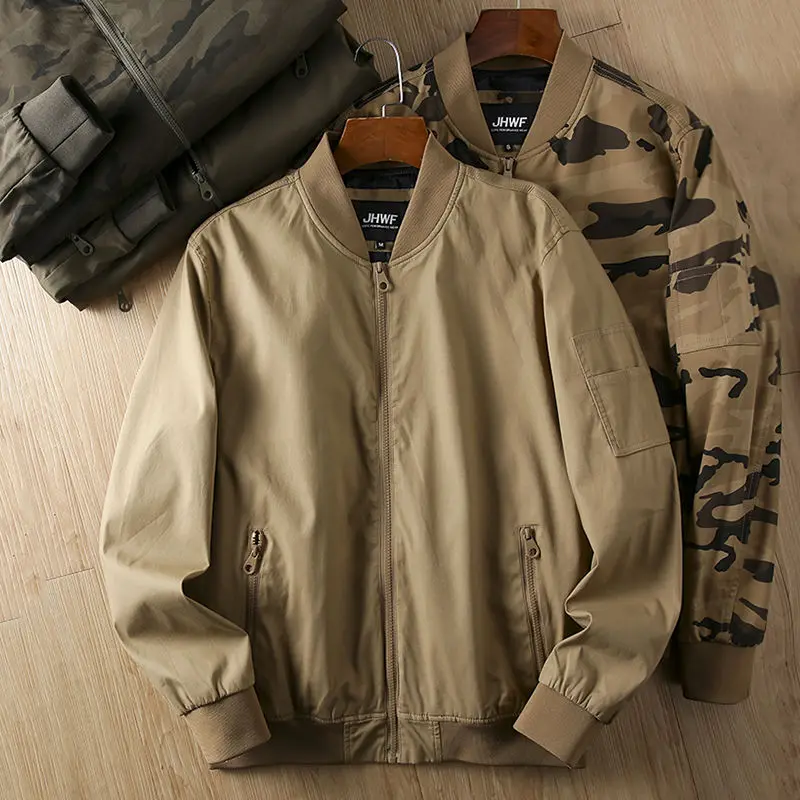 Autumn Bomber Baseball Jacket Men Fashion Slim Coat Streetwear Solid Color Male Outwear Zipper Casual Jackets Brand Tops Q661
Autumn Bomber Baseball Jacket Men Fashion Slim Coat Streetwear Solid Color Male Outwear Zipper Casual Jackets Brand Tops Q661
