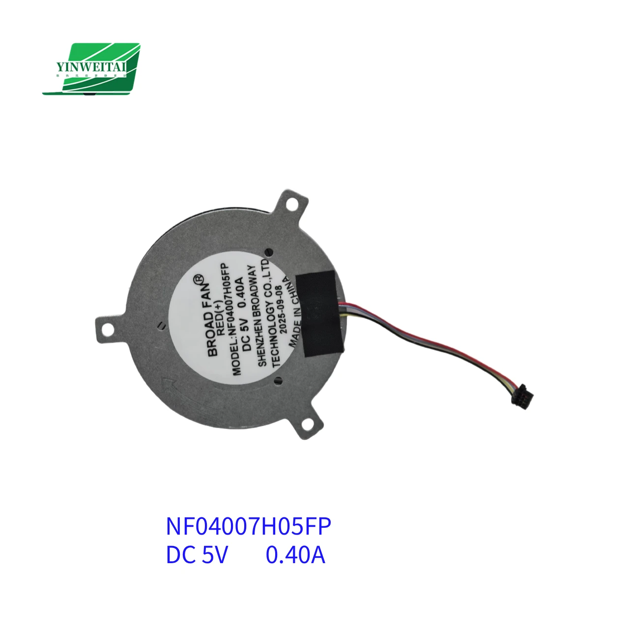 Brand New Fan For RDM9025S BPT 9025 DC 12V NF04007H05FP 4007 DC 5V 0.3A
Brand New Fan For RDM9025S BPT 9025 DC 12V NF04007H05FP 4007 DC 5V 0.3A