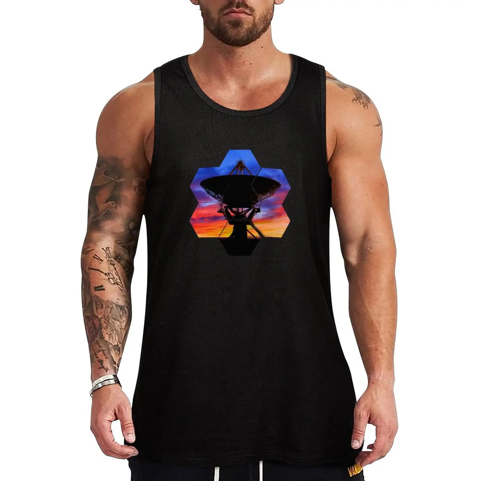 VLA Radio Telescope: Sunset Tank Top T-shirts men men clothing running shirt underwear Sleeveless men
VLA Radio Telescope: Sunset Tank Top T-shirts men men clothing running shirt underwear Sleeveless men