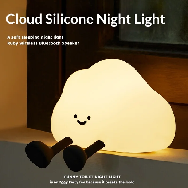 Cloud Silicone Night Light Eye Protection Soft Warm 30 Minute Timing Shut Off For Bedroom Bedside Sleep Portable Use
Cloud Silicone Night Light Eye Protection Soft Warm 30 Minute Timing Shut Off For Bedroom Bedside Sleep Portable Use
