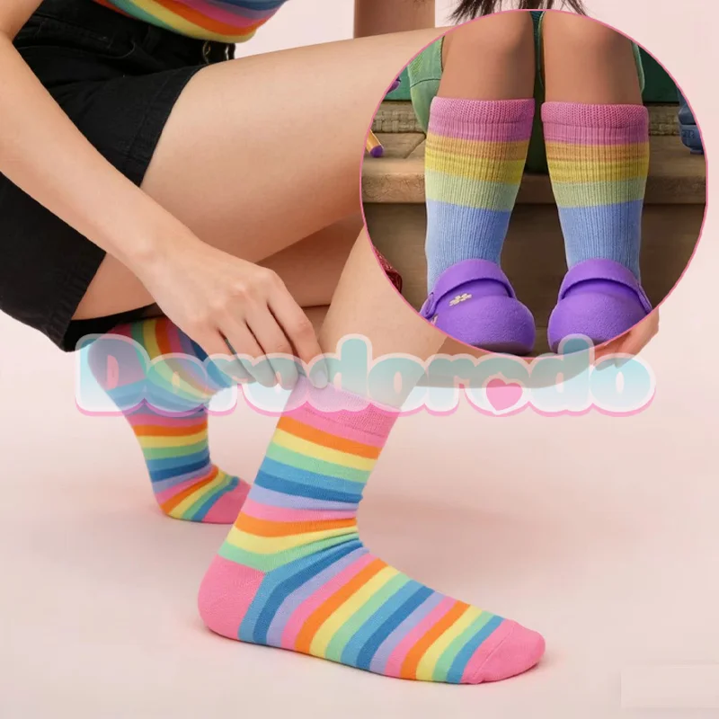 Cartoon Bonnie Cosplay Prop Bonnie Anderson Cosplay Prop Stockings Rainbow Socks Pink Accessories Hallowmas Party Amusing Decor
Cartoon Bonnie Cosplay Prop Bonnie Anderson Cosplay Prop Stockings Rainbow Socks Pink Accessories Hallowmas Party Amusing Decor