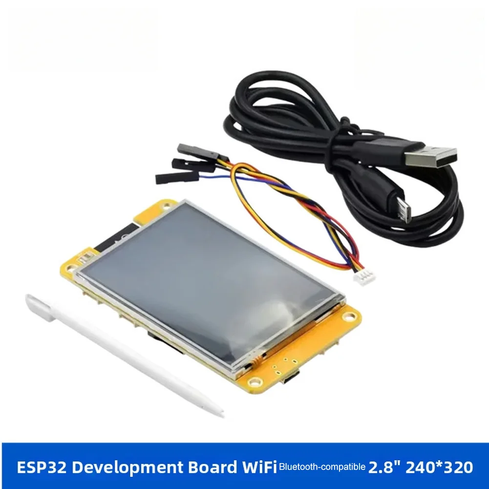 Модуль дисплея для разработки IoT-устройств с контроллером ESP32 и 2,8-дюймовым сенсорным экраном 320x240 для беспроводных приложений
Модуль дисплея для разработки IoT-устройств с контроллером ESP32 и 2,8-дюймовым сенсорным экраном 320x240 для беспроводных приложений