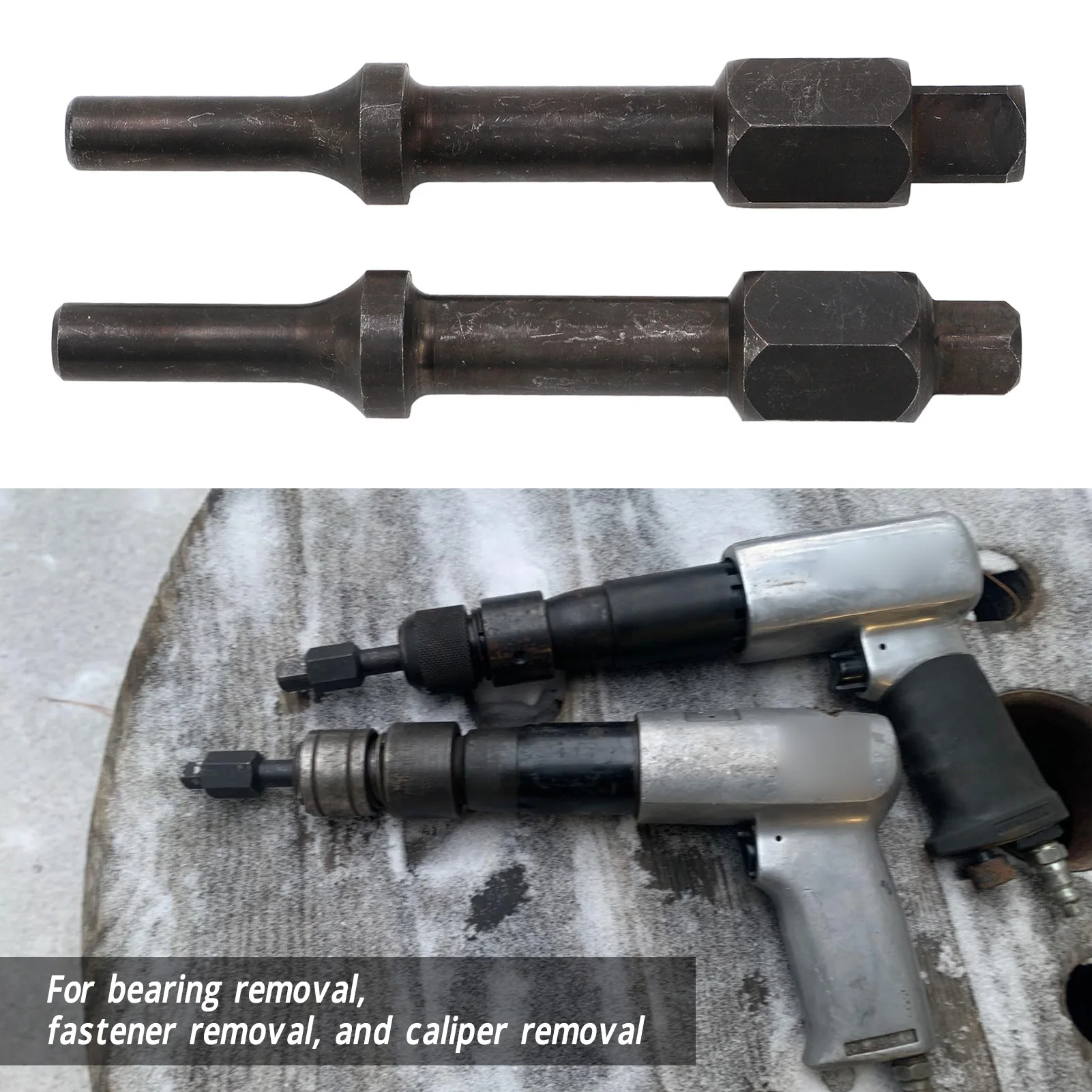 2Pcs 37316 Pneumatic Bolt Breaker Set Caliper Removal Efficient 3/8in 1/2in High Strength for 32029 Air Hammer Socket
2Pcs 37316 Pneumatic Bolt Breaker Set Caliper Removal Efficient 3/8in 1/2in High Strength for 32029 Air Hammer Socket