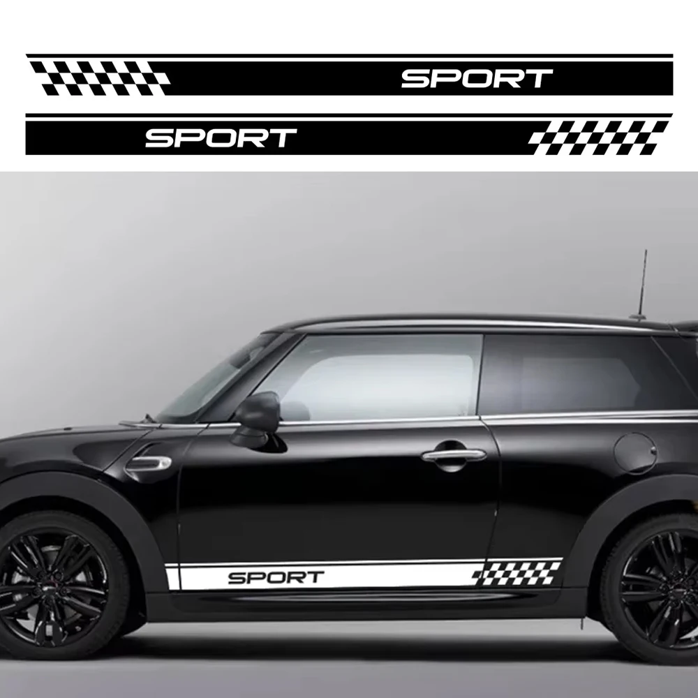Car Decal Racing Side Body Vinyl Trim Graphic Sticker For MINI Cooper S One JCW F55 F56 F60 R55 R56 R60 Car Exterior Accessories
Car Decal Racing Side Body Vinyl Trim Graphic Sticker For MINI Cooper S One JCW F55 F56 F60 R55 R56 R60 Car Exterior Accessories