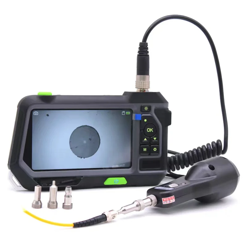 USB Handheld Video Microscope Fiber Optic Inspection Tool Fiber Cleaning Optical Connector Cleaning Tool WF700V
USB Handheld Video Microscope Fiber Optic Inspection Tool Fiber Cleaning Optical Connector Cleaning Tool WF700V