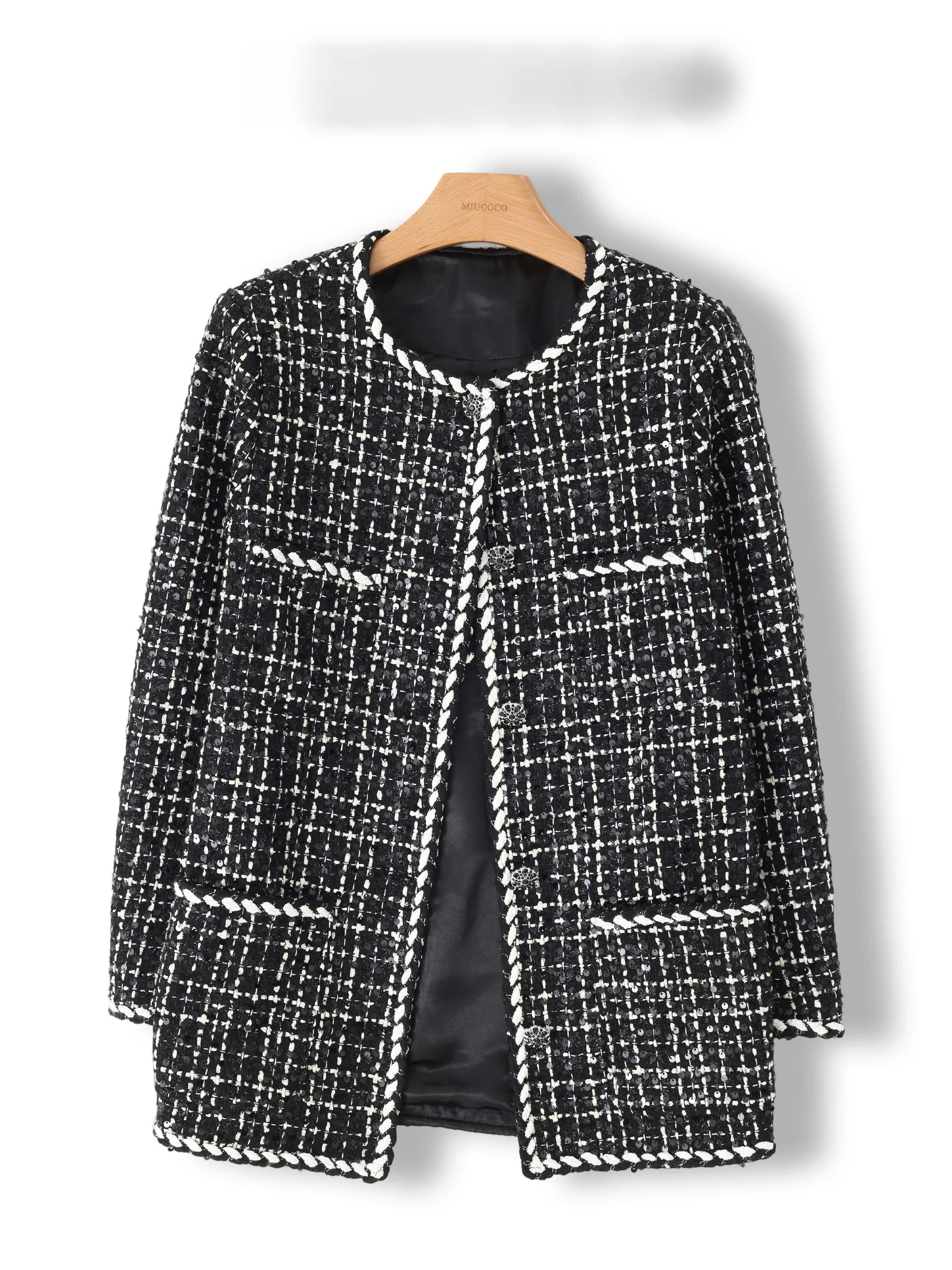 Style Women's Mid-Length Jacket Elegant Fashionable Straight-Body Design Premium Quality Long Sleeve Coat
Style Women's Mid-Length Jacket Elegant Fashionable Straight-Body Design Premium Quality Long Sleeve Coat