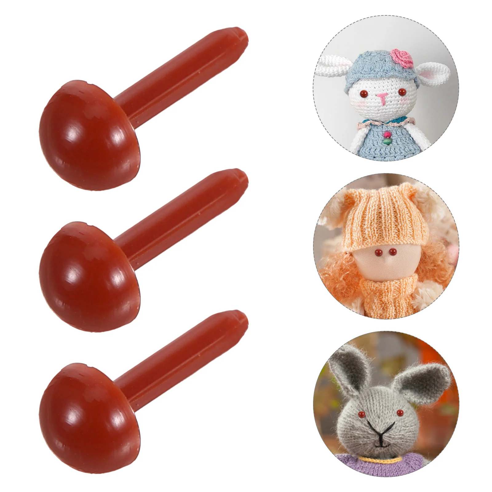 200 Pcs Toy Eyes Crochet Tools Crafting Supplies Making Convex Plastic Crocheting
200 Pcs Toy Eyes Crochet Tools Crafting Supplies Making Convex Plastic Crocheting