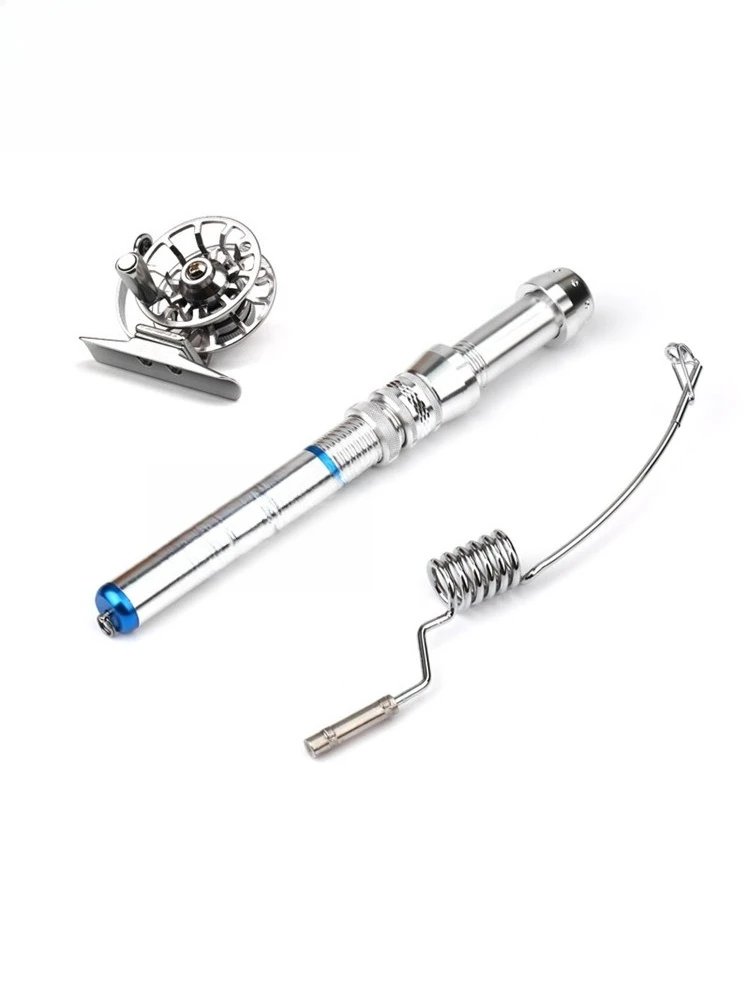 Mini Portable Metal Ultra Short Fishing Rod Ice Fishing Rod Bridge
Mini Portable Metal Ultra Short Fishing Rod Ice Fishing Rod Bridge