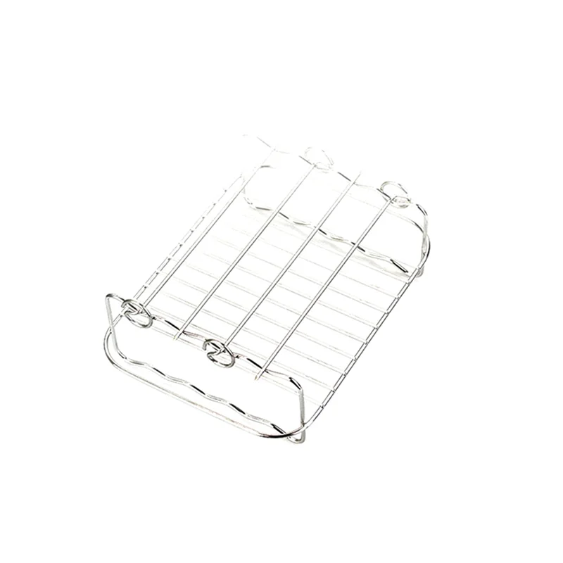 AED4-2 Pcs Air Fryer Rack For Double Basket Air Fryers Compatible With DZ401 Double Basket Air Fryers Accessories
AED4-2 Pcs Air Fryer Rack For Double Basket Air Fryers Compatible With DZ401 Double Basket Air Fryers Accessories