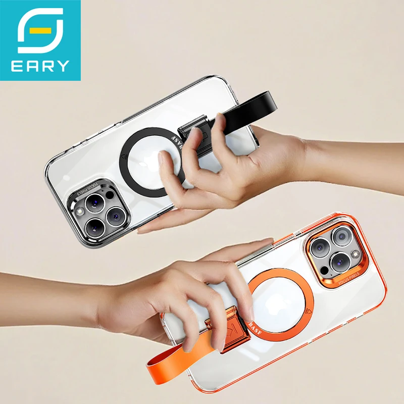 Eary Clear Phone Case for iPhone 16 15 Pro Max Compatible with 360°Rotatable Shockproof Protective Silicone Grip 16 Plus Shells
Eary Clear Phone Case for iPhone 16 15 Pro Max Compatible with 360°Rotatable Shockproof Protective Silicone Grip 16 Plus Shells
