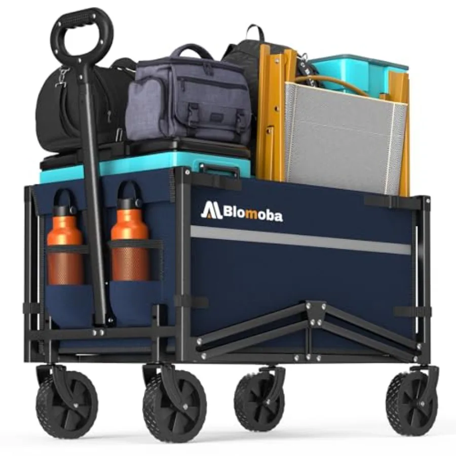 Collapsible Wagon Cart, 220LBS Heavy Duty Collapsible Wagon with All-Terrain Wheels 360° Rotation, Flexible Handle, Portable Ut
Collapsible Wagon Cart, 220LBS Heavy Duty Collapsible Wagon with All-Terrain Wheels 360° Rotation, Flexible Handle, Portable Ut