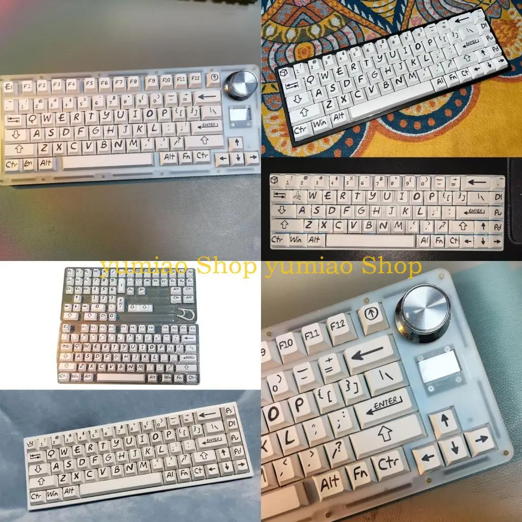 587B 133 Big Letter Profile Profile Profile Cakecaps PBT Dye Subbed для механической клавиатуры
587B 133 Big Letter Profile Profile Profile Cakecaps PBT Dye Subbed для механической клавиатуры