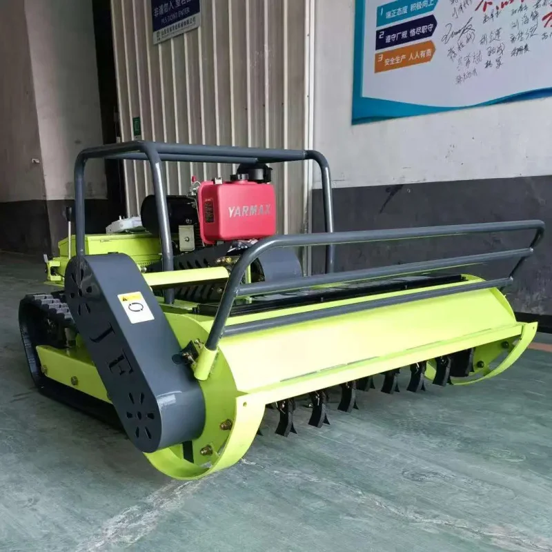 Factory CE Approve Paddy Field Self Propelled High Quality Remote Control Robot Flail Lawn Mower
Factory CE Approve Paddy Field Self Propelled High Quality Remote Control Robot Flail Lawn Mower