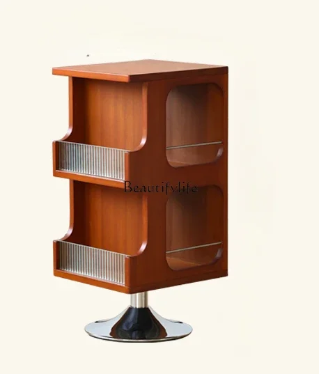 13Retro solid wood rotating edge few movable storage cabinets Small apartment side cabinets
13Retro solid wood rotating edge few movable storage cabinets Small apartment side cabinets