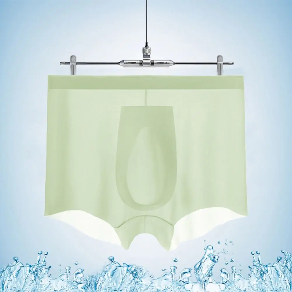Breathable Solid Color Men's Boxer Briefs Cool Feeling Lingerie Ice Silk Boxers Ultra-thin Seamless Underpants Summer
Breathable Solid Color Men's Boxer Briefs Cool Feeling Lingerie Ice Silk Boxers Ultra-thin Seamless Underpants Summer