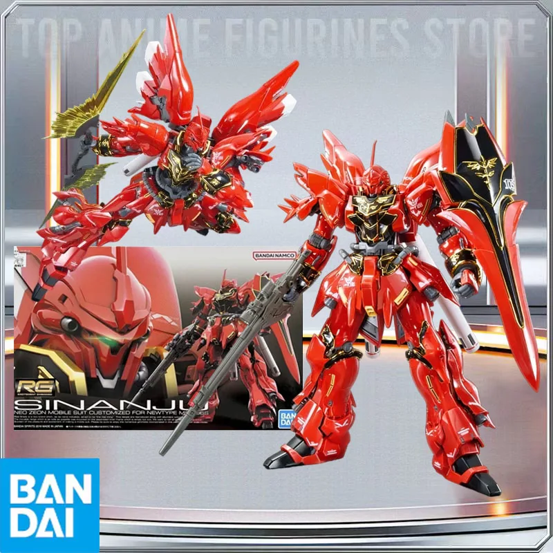 BANDAI Genuine RG 1/144 MSN-06S SINANJU Anime Gundam Action Figures Robot Assembly Model Collection Toy Holiday Gift
BANDAI Genuine RG 1/144 MSN-06S SINANJU Anime Gundam Action Figures Robot Assembly Model Collection Toy Holiday Gift