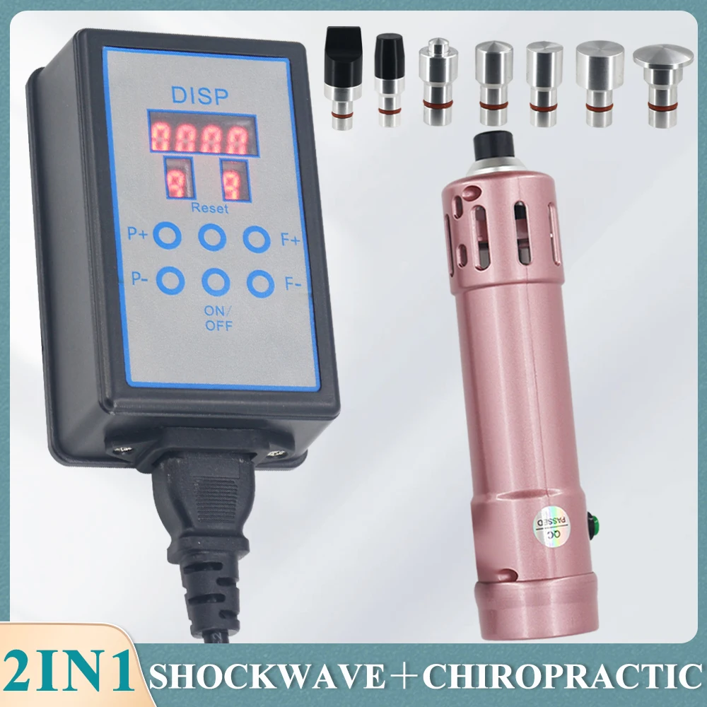 2 IN 1 Shock Wave Therapy Machine Chiropractic Effective Pain Removal Body Muscle Relaxation Massager For ED Erectile Massage
2 IN 1 Shock Wave Therapy Machine Chiropractic Effective Pain Removal Body Muscle Relaxation Massager For ED Erectile Massage