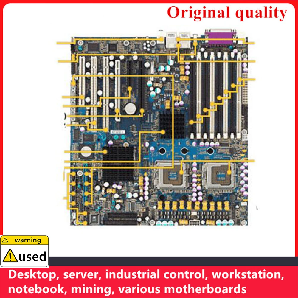 Used For Tyan S2696WA2NRF Motherboards LGA 771 DDR2 Server workstation Mainboard PCI PCI-E2.0 SATA II USB2.0
Used For Tyan S2696WA2NRF Motherboards LGA 771 DDR2 Server workstation Mainboard PCI PCI-E2.0 SATA II USB2.0