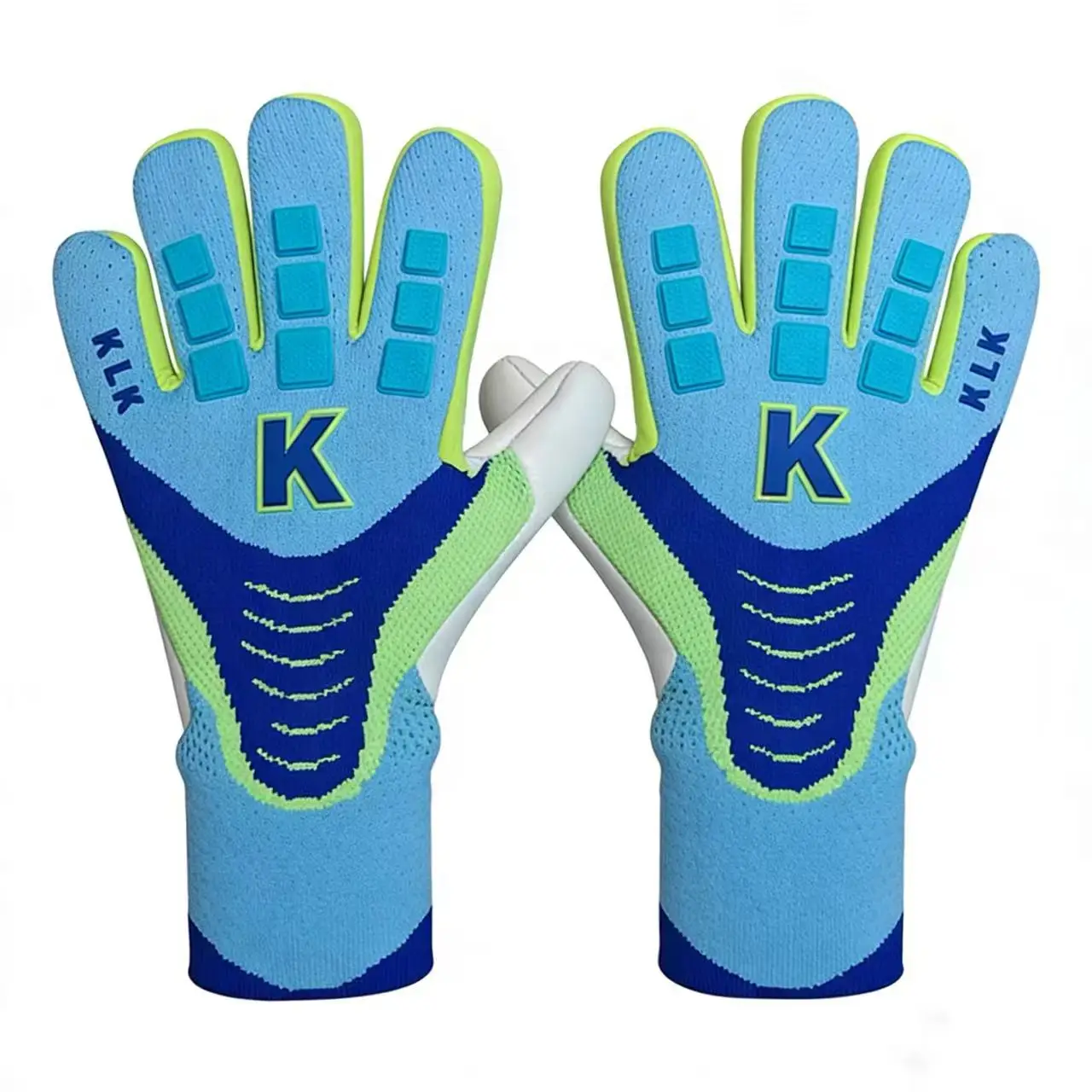 A pair of professional goalkeeper gloves for wear-resistant training.
A pair of professional goalkeeper gloves for wear-resistant training.