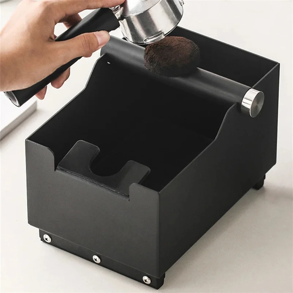 B84B-Coffee Knock Box Anti Slip Shock-Absorbent Espresso Grind Dump Waste Bin Cafe Accessories Tool
B84B-Coffee Knock Box Anti Slip Shock-Absorbent Espresso Grind Dump Waste Bin Cafe Accessories Tool