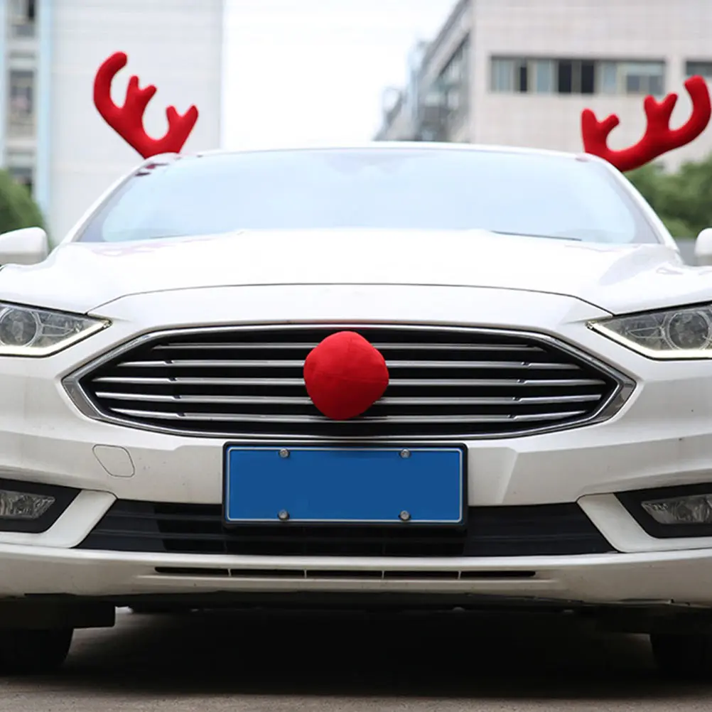 1 set Antlers Decoration Christmas Auto Ornament Durable Non-Woven Fabric Xmas Car Decor Supplies Adorable Antler Props For
1 set Antlers Decoration Christmas Auto Ornament Durable Non-Woven Fabric Xmas Car Decor Supplies Adorable Antler Props For