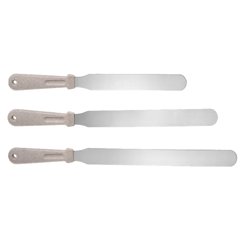 3Pcs Baking Spatula Set Wheat Straw Material Wear-Resistant Cake Scraper Smooth Easy for Home Kitchen Dessert Making
3Pcs Baking Spatula Set Wheat Straw Material Wear-Resistant Cake Scraper Smooth Easy for Home Kitchen Dessert Making