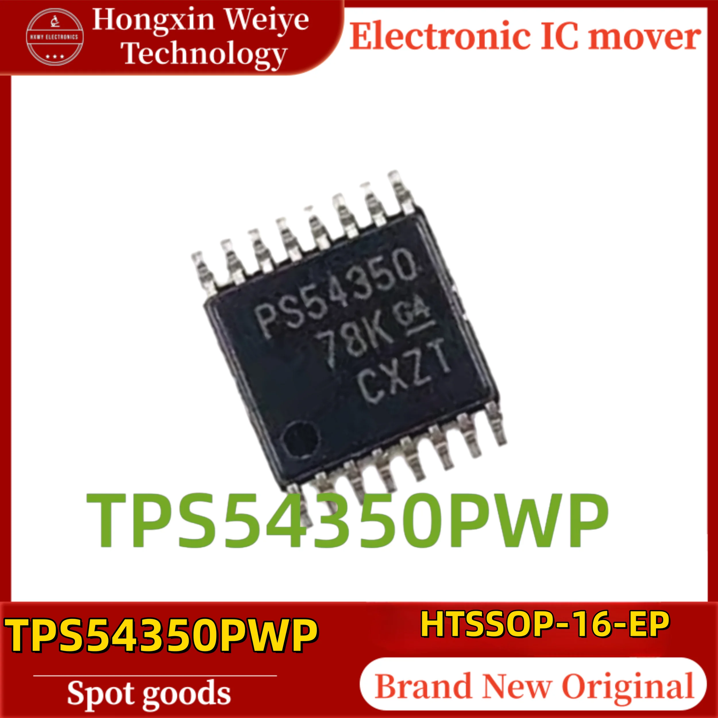 (5/10/30 pieces) TPS54350PWP PS54350 HTSSOP-16-EP 4.5V~20V DC-DC Buck Converter Power Management IC Original Brand New In Stock
(5/10/30 pieces) TPS54350PWP PS54350 HTSSOP-16-EP 4.5V~20V DC-DC Buck Converter Power Management IC Original Brand New In Stock
