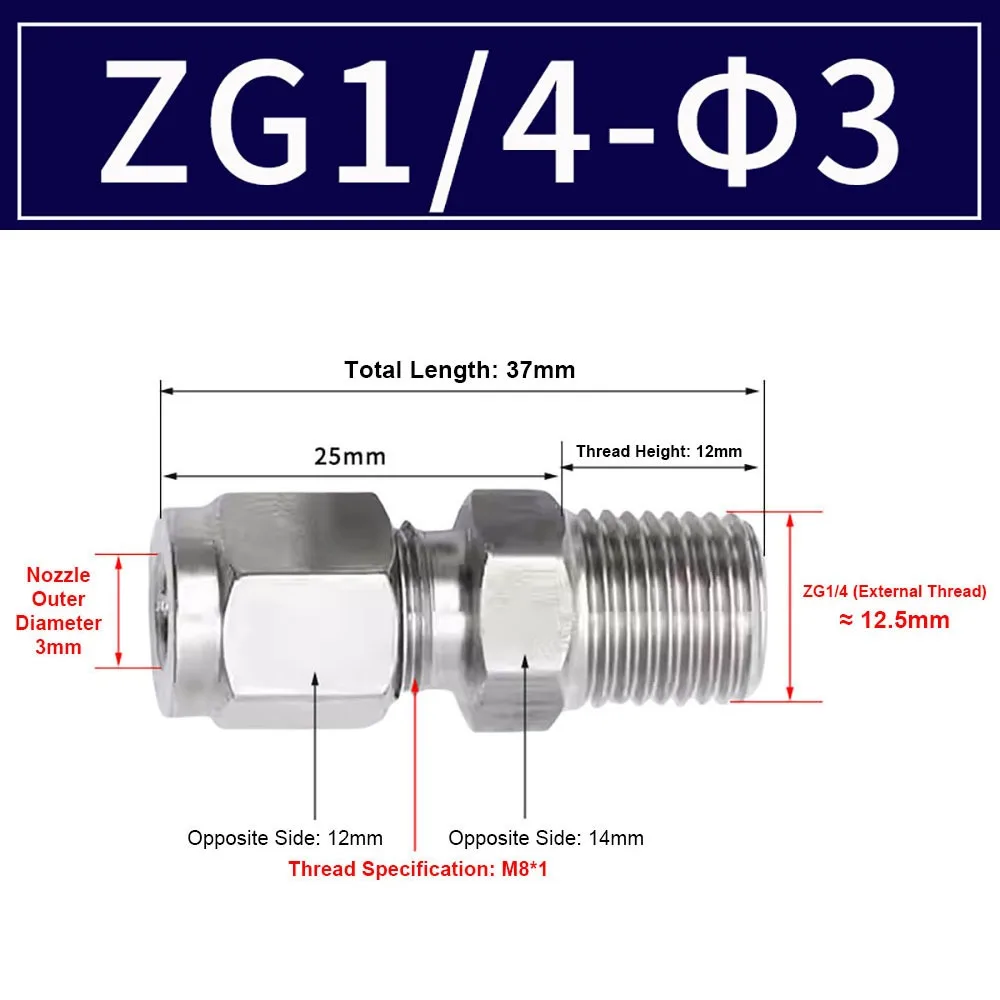 1 шт. 1/8 "1/4" 3/8 "1/2" наружная резьба до наружного диаметра 3-16 мм, быстроразъемный соединитель из нержавеющей стали 304, двойной наконечник
1 шт. 1/8 "1/4" 3/8 "1/2" наружная резьба до наружного диаметра 3-16 мм, быстроразъемный соединитель из нержавеющей стали 304, двойной наконечник