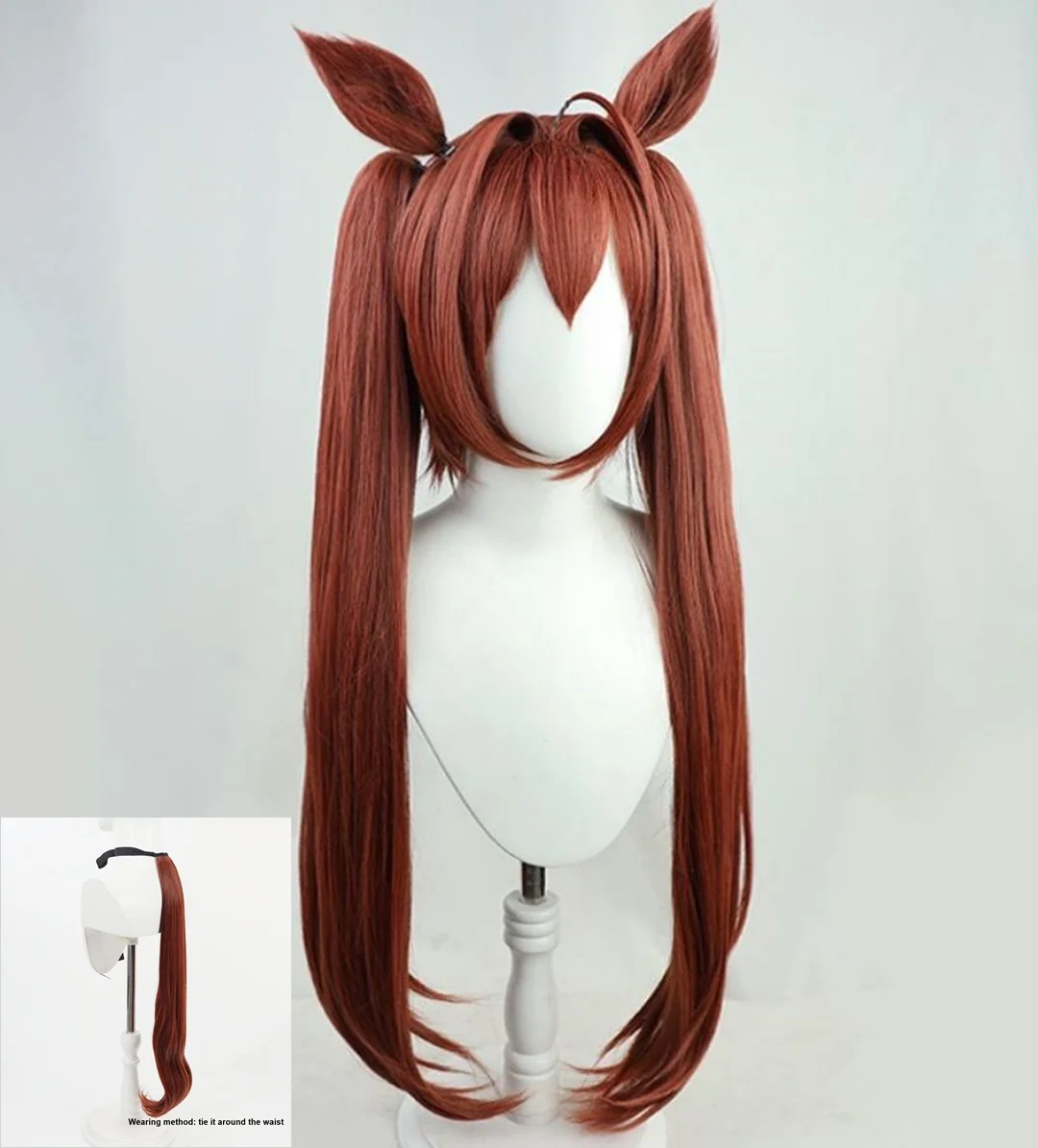 Косплей Daiwa Scarlet парик Umamusume Pretty Derby Аниме Вечеринка Коричневый парик с хвостиком
Косплей Daiwa Scarlet парик Umamusume Pretty Derby Аниме Вечеринка Коричневый парик с хвостиком