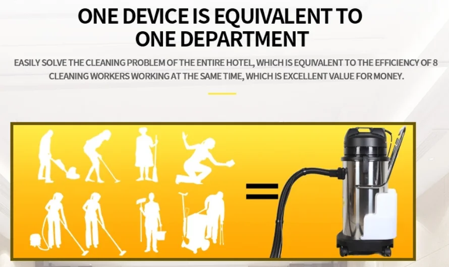 Wet and Dry Vacuuming Steam Cleaner Sofa Carpet Cleaning More Sufficient Work Efficiency Improved Housekeeping Clean Stress-free
Wet and Dry Vacuuming Steam Cleaner Sofa Carpet Cleaning More Sufficient Work Efficiency Improved Housekeeping Clean Stress-free