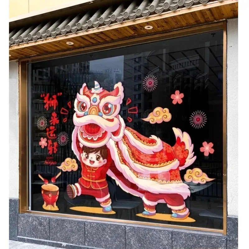 Chinese New Year Window Cling Stickers 2025 Spring Festival Decorations Happy New Year Window Decals Double-Sided Ornament
Chinese New Year Window Cling Stickers 2025 Spring Festival Decorations Happy New Year Window Decals Double-Sided Ornament