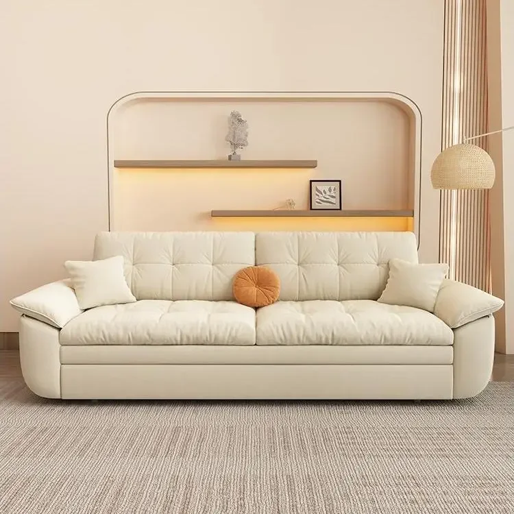 Nordic simple cream style sofa bed folding dual-purpose small apartment living room storage bedroom pull-out retractable bed
Nordic simple cream style sofa bed folding dual-purpose small apartment living room storage bedroom pull-out retractable bed