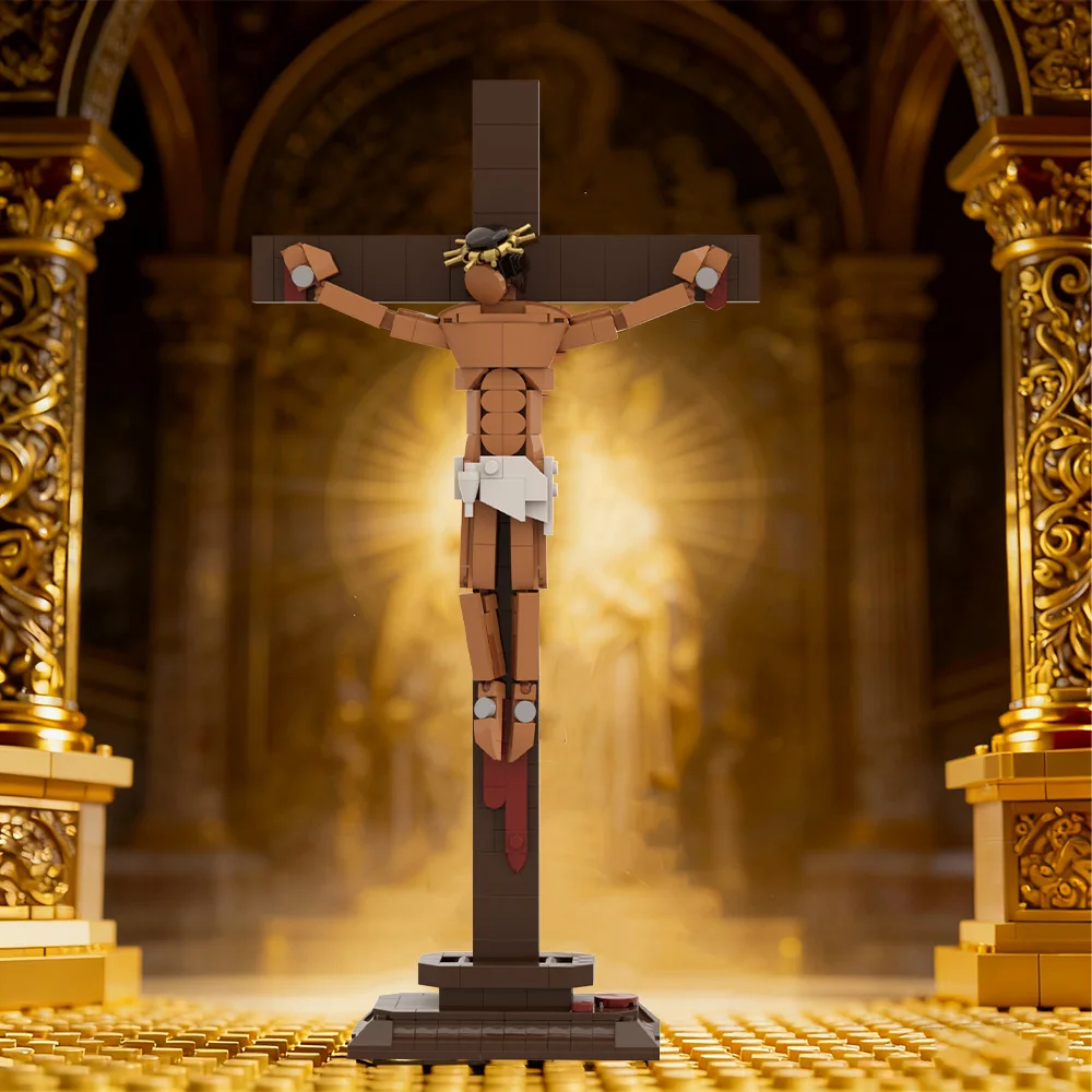 Gobricks MOC Christianity Jesus Cross Building Blocks Model Bible Jesus Was Crucified Decorate Bricks Assembly Toys Kids Gifts
Gobricks MOC Christianity Jesus Cross Building Blocks Model Bible Jesus Was Crucified Decorate Bricks Assembly Toys Kids Gifts