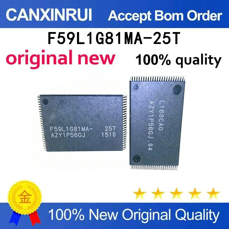 (5-100 PCS) F59L1G81MA-25T TSOP48 brand new original stock
(5-100 PCS) F59L1G81MA-25T TSOP48 brand new original stock