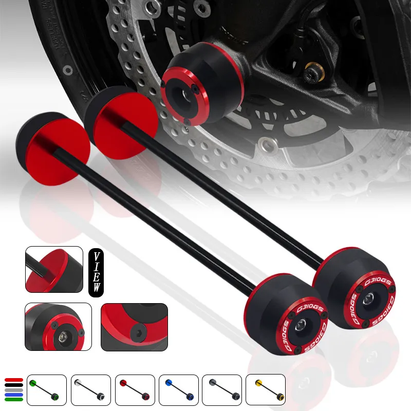 G310GS Motorcycle Front & Rear Axle Fork Wheel Protector Crash Slider Fits For G310 GS g310gs 2017-2023 2024 2025
G310GS Motorcycle Front & Rear Axle Fork Wheel Protector Crash Slider Fits For G310 GS g310gs 2017-2023 2024 2025