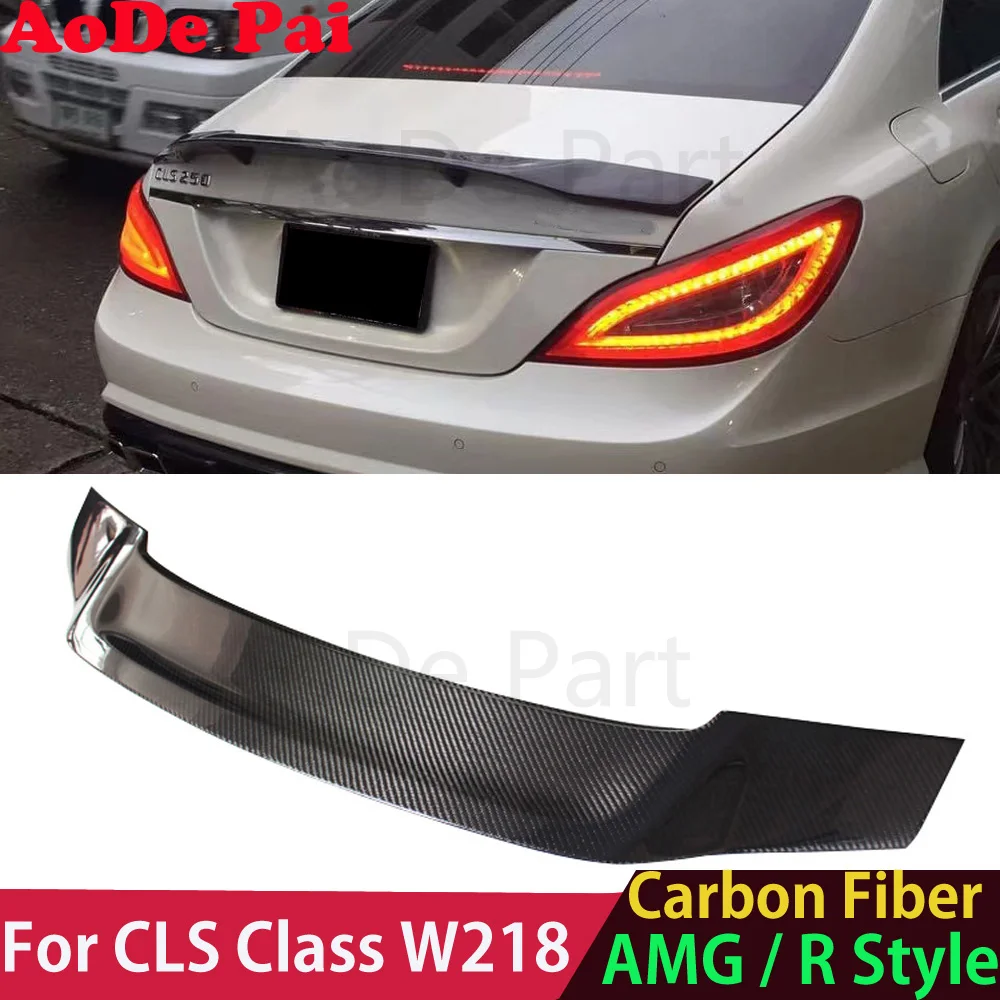 Спойлер C218 из углеродного волокна для заднего багажника Mercedes CLS Class W218 2011-2016 AMG / R Style
Спойлер C218 из углеродного волокна для заднего багажника Mercedes CLS Class W218 2011-2016 AMG / R Style