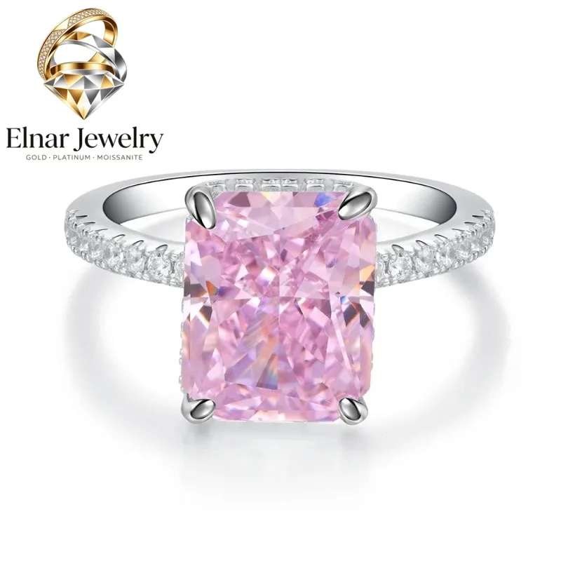 Elnar Jewelry Luxury Solid Platinum PT950 Women's Ice Flower Che Reddish Che Moissanite Diamond Ring
Elnar Jewelry Luxury Solid Platinum PT950 Women's Ice Flower Che Reddish Che Moissanite Diamond Ring