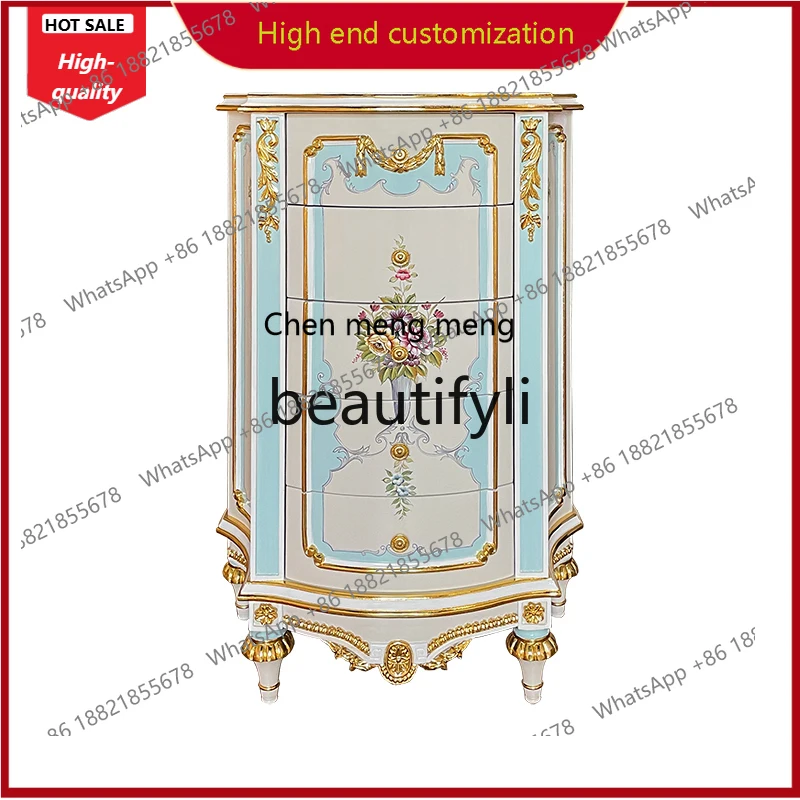 A32 European simple painted chest of drawers solid wood storage cabinet chest of drawers modern light luxury chest of drawers
A32 European simple painted chest of drawers solid wood storage cabinet chest of drawers modern light luxury chest of drawers