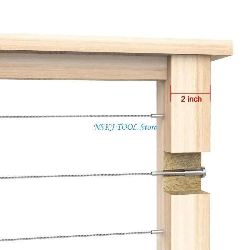L8RC Cable Railing set Invisible Designs Invisible Swage Studs End for Decks & Stairs
L8RC Cable Railing set Invisible Designs Invisible Swage Studs End for Decks & Stairs